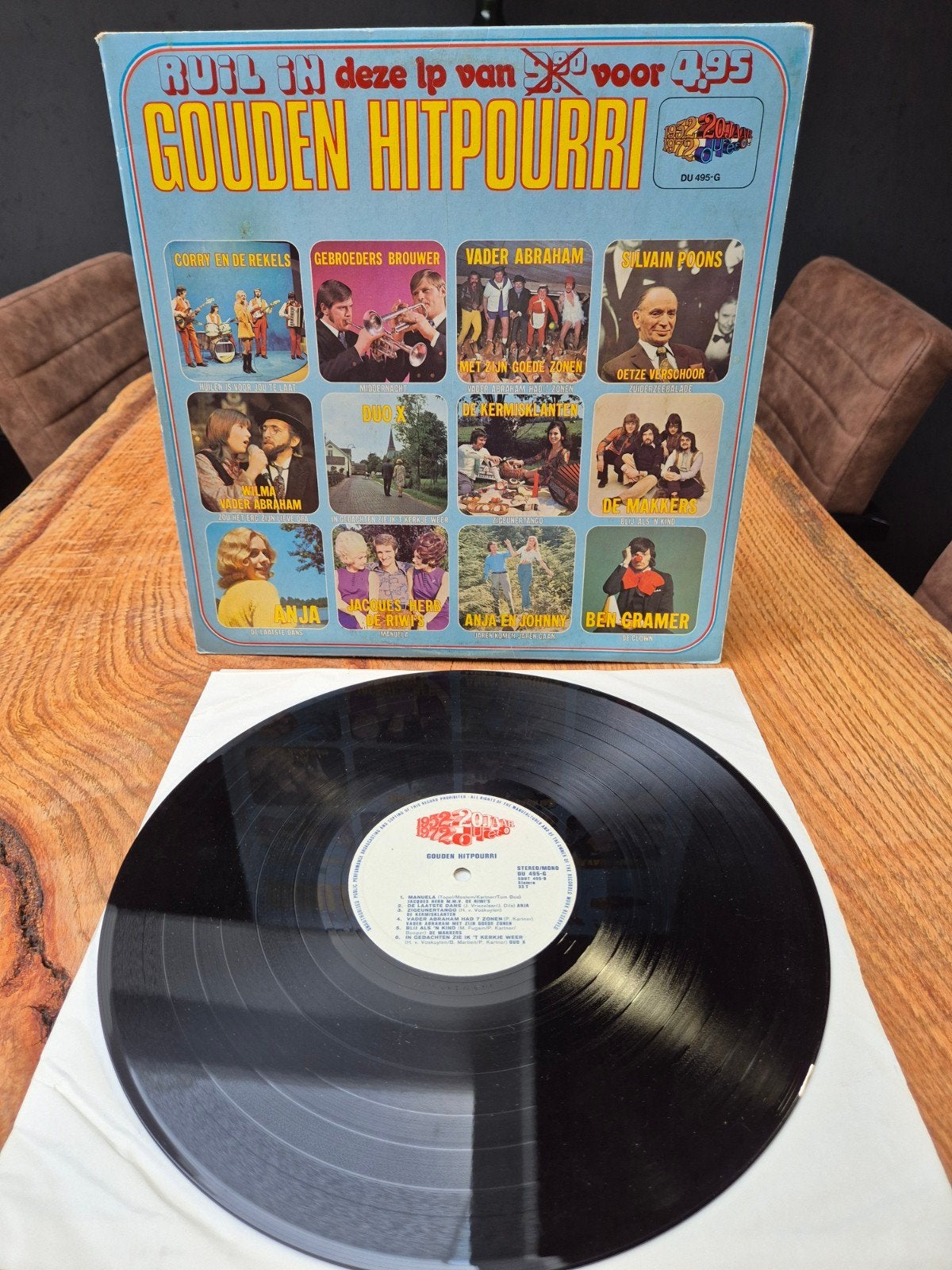 Gouden Hitpourri LP - Diverse Artiesten (Pop, 1972), LP, Gebruikt, Pop, Ophalen of Verzenden