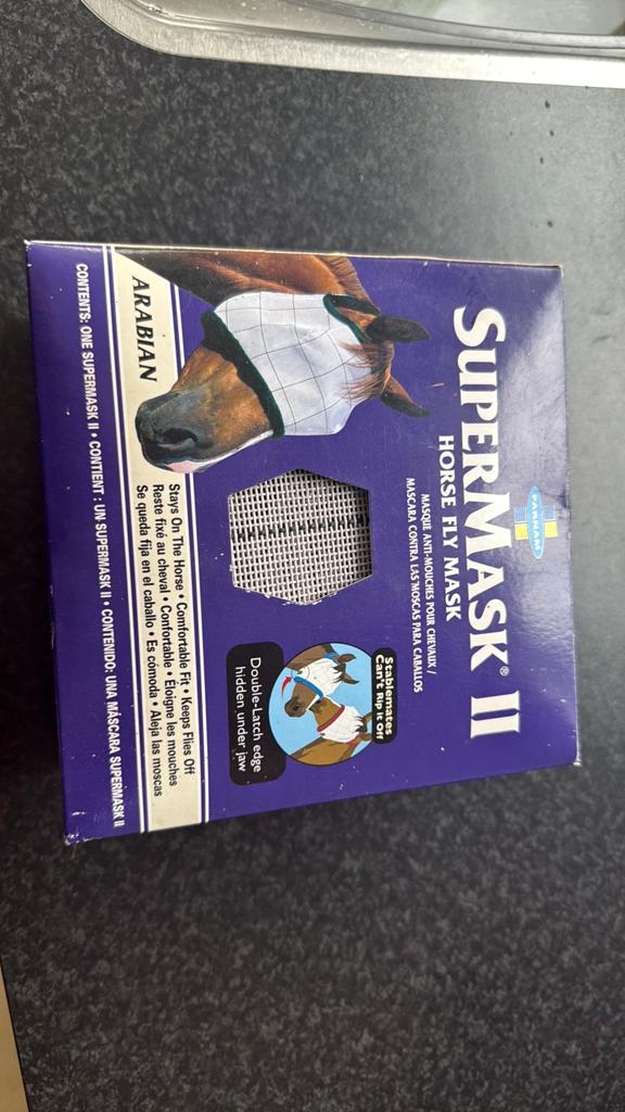Vliegen masker nieuw, Dieren en Toebehoren, Ophalen of Verzenden, Zo goed als nieuw, Overige soorten
