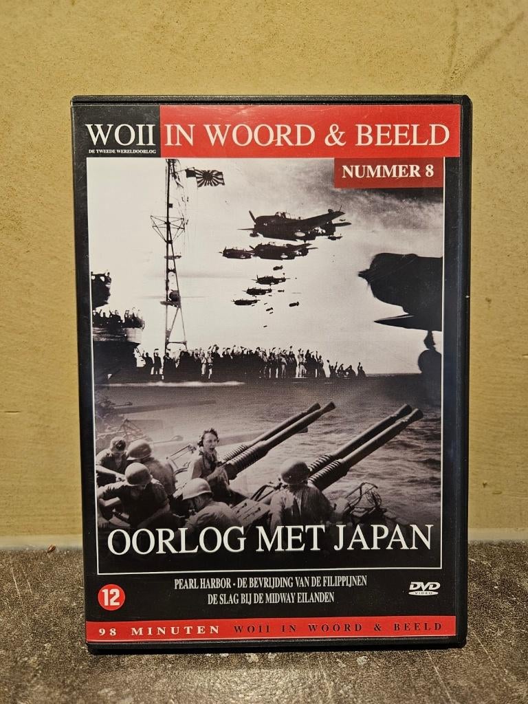WOII in woord en beeld, Oorlog met Japan, Ophalen of Verzenden, Zo goed als nieuw, Oorlog of Misdaad