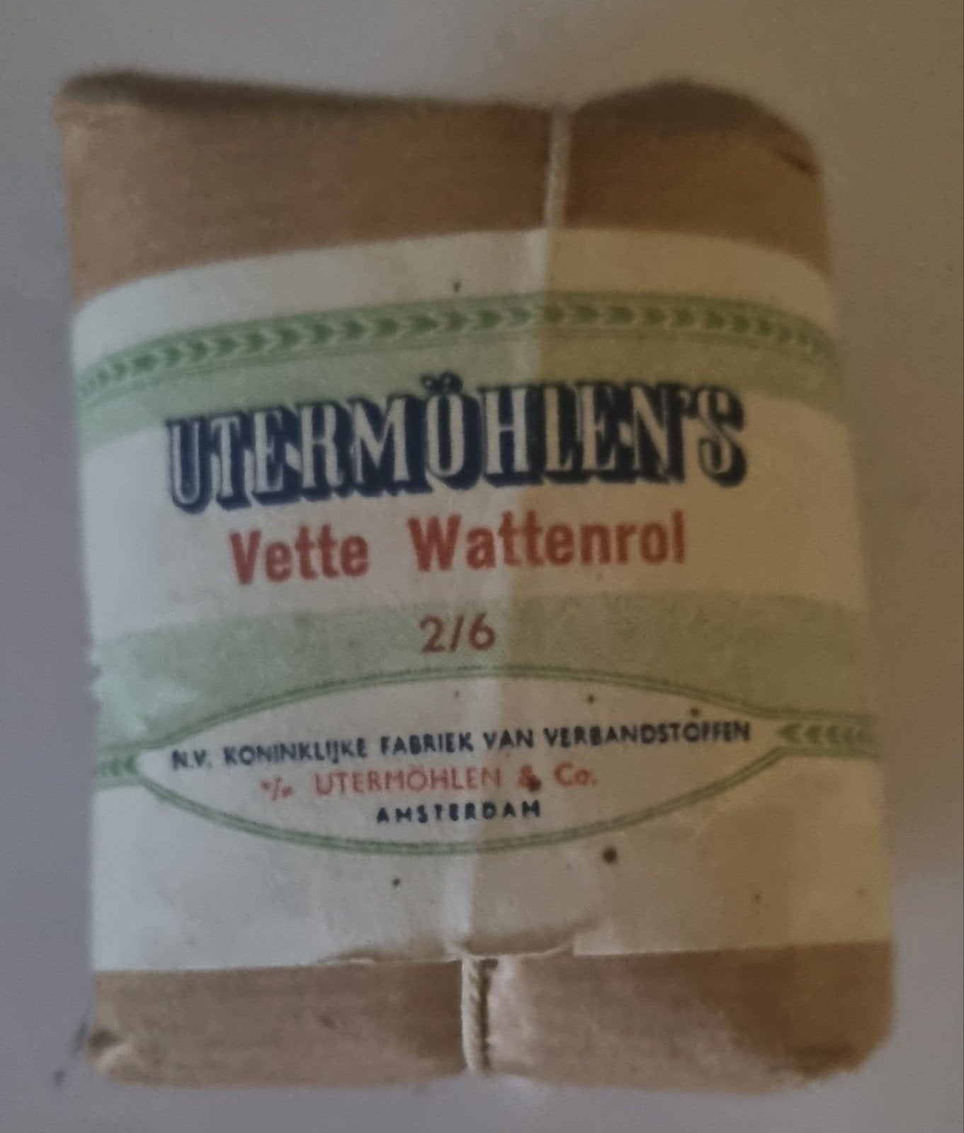 vintage utermöhlen's vette wattenrol, Ophalen of Verzenden, Nieuw