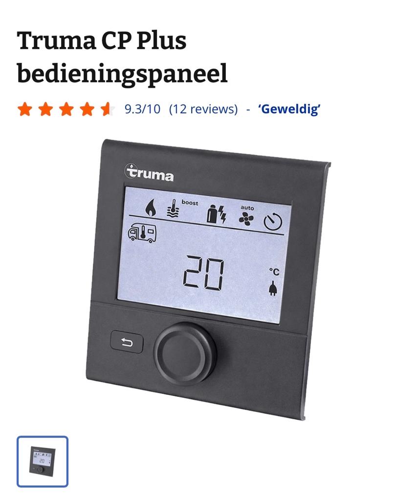 Truma CP Plus Bedieningspaneel voor Caravan/Camper, Ophalen of Verzenden, Nieuw