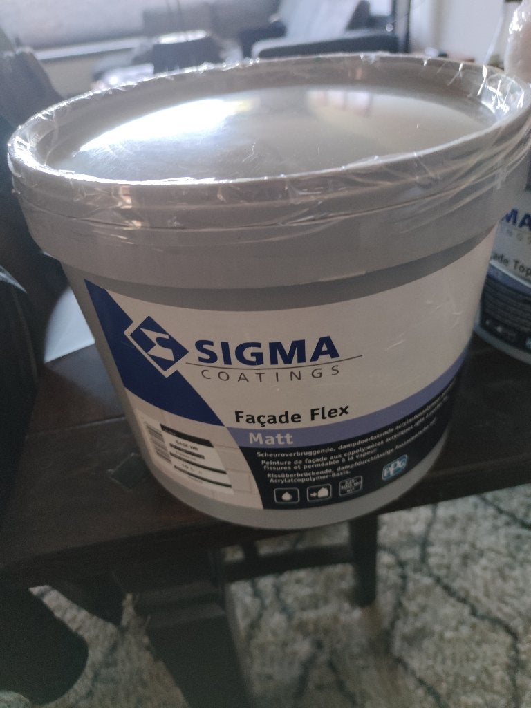 Sigma facade flex Matt 10L, Ophalen, Nieuw, Wit