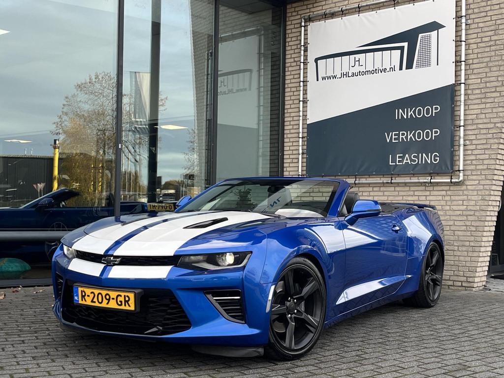 Chevrolet USA Camaro Convertible 6.2 V8*HEAD-UP*BOSE*CAM*MEM, Auto's, Chevrolet, Achterwielaandrijving, Gebruikt, 453 pk, Cabriolet