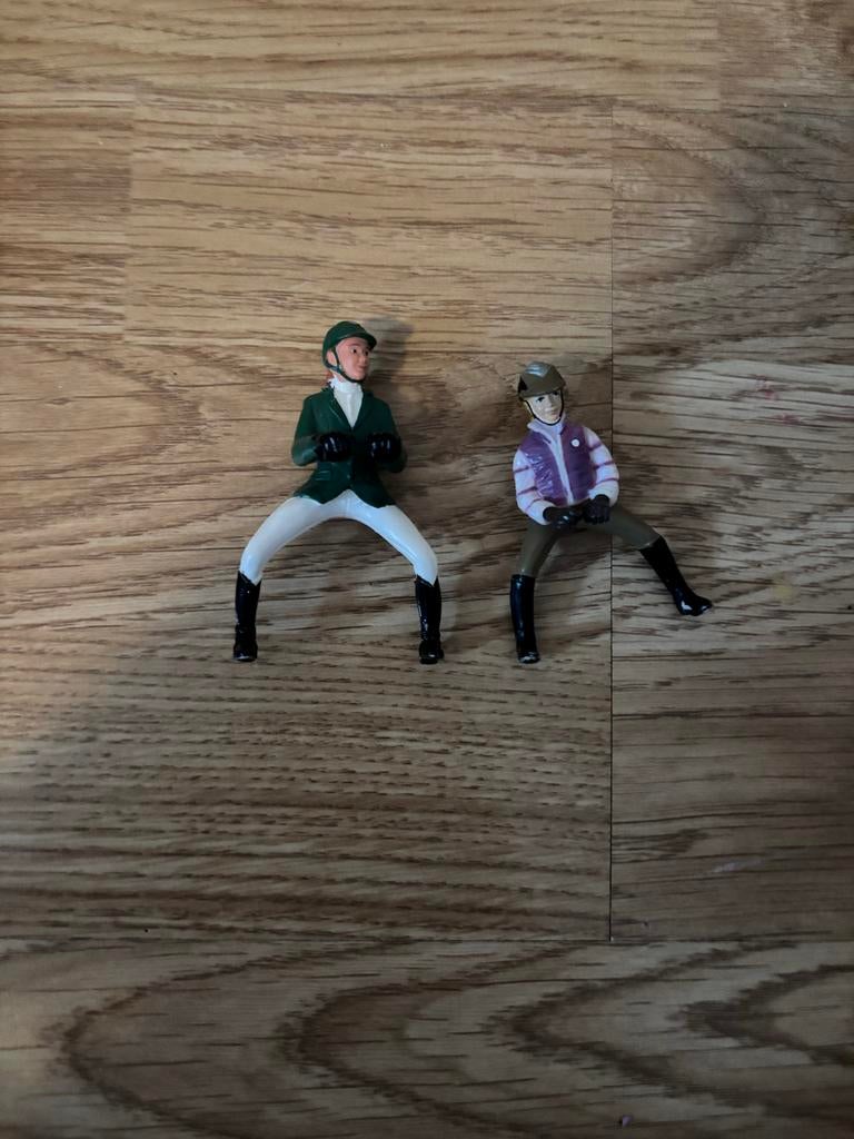 2 Schleich poppetjes - Ruiters, Ophalen of Verzenden, Gebruikt