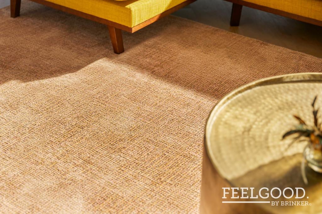 Vloerkleed / Karpet Brinker 05 Rome Gold 200x300cm, Overige kleuren, Handgeweven, Ophalen of Verzenden, 200 cm of meer