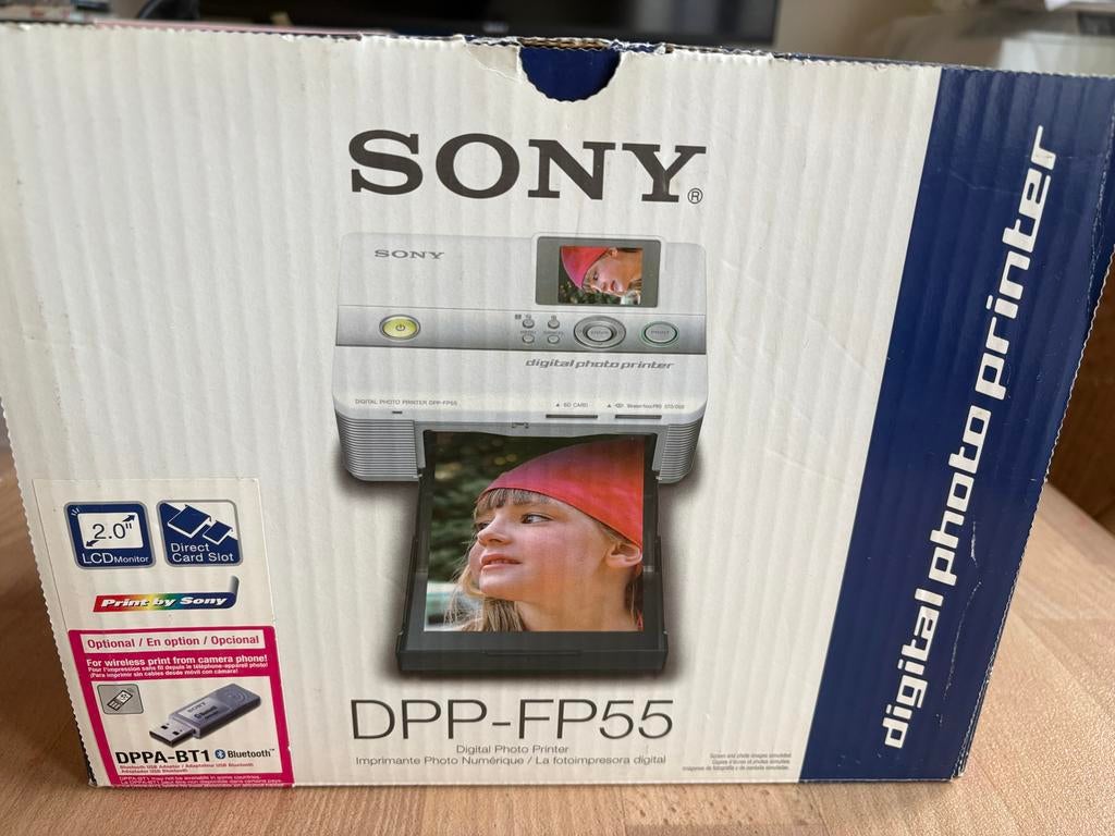 Sony DPP-FP55 Digitale Fotoprinter - Zo goed als nieuw, Fotoprinter, PictBridge, Kleur printen, Ophalen of Verzenden