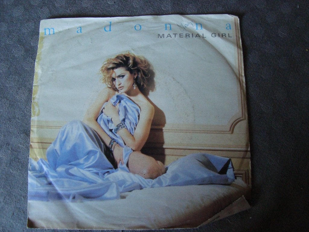 Madonna - material girl, Cd's en Dvd's, Ophalen of Verzenden, Zo goed als nieuw, Pop