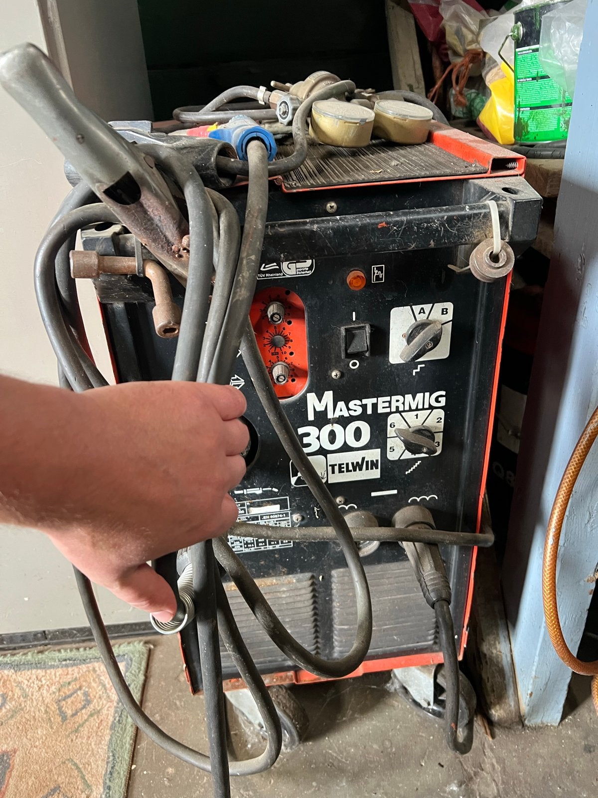 Telwin Mastermig 300 CO2 lasapparaat, Ophalen, Gebruikt, 250 ampère of meer, Co2