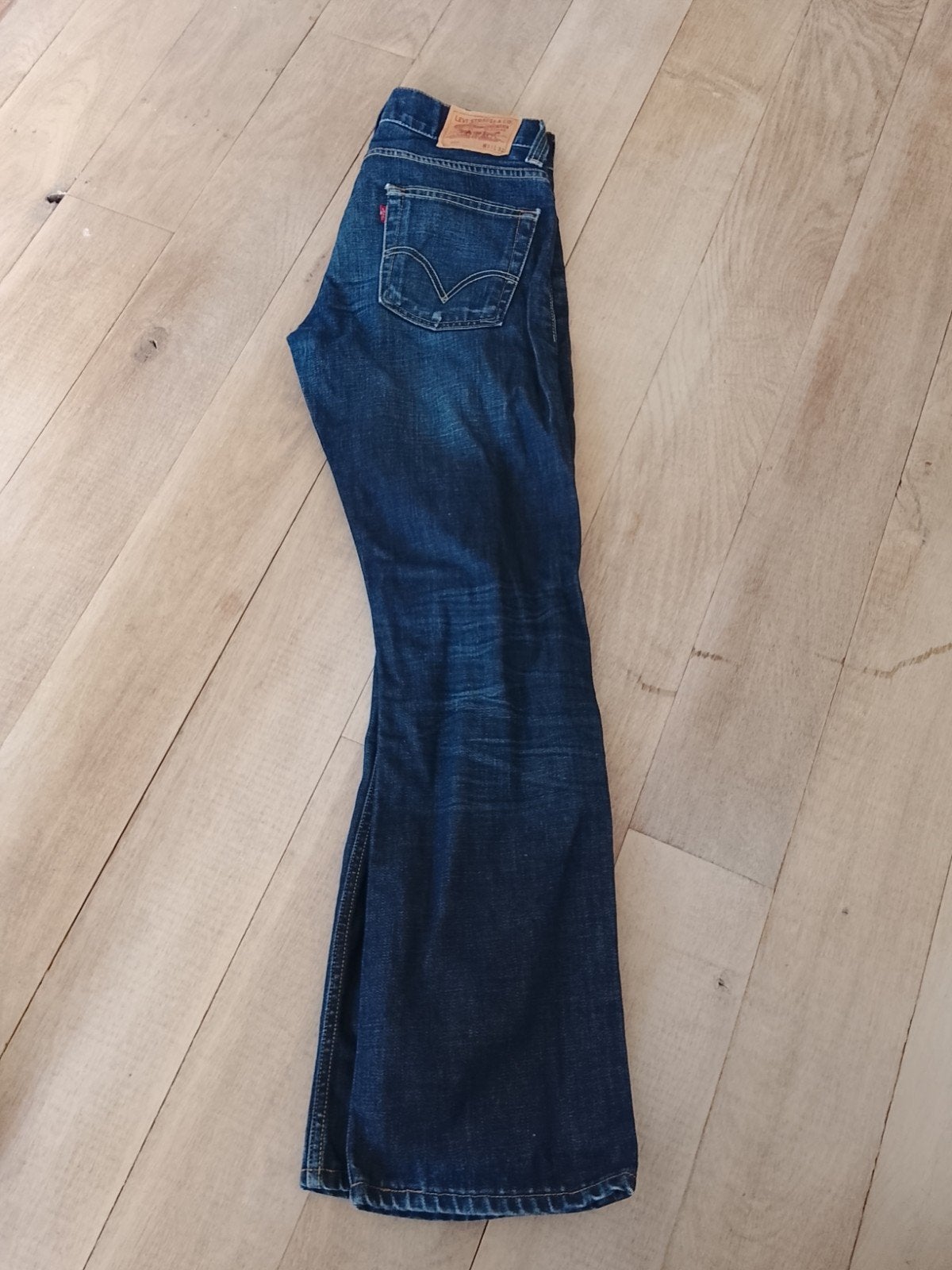 Levis 506 broek maat 31/32, Ophalen of Verzenden, Zo goed als nieuw, Blauw, W30 - W32 (confectie 38/40)