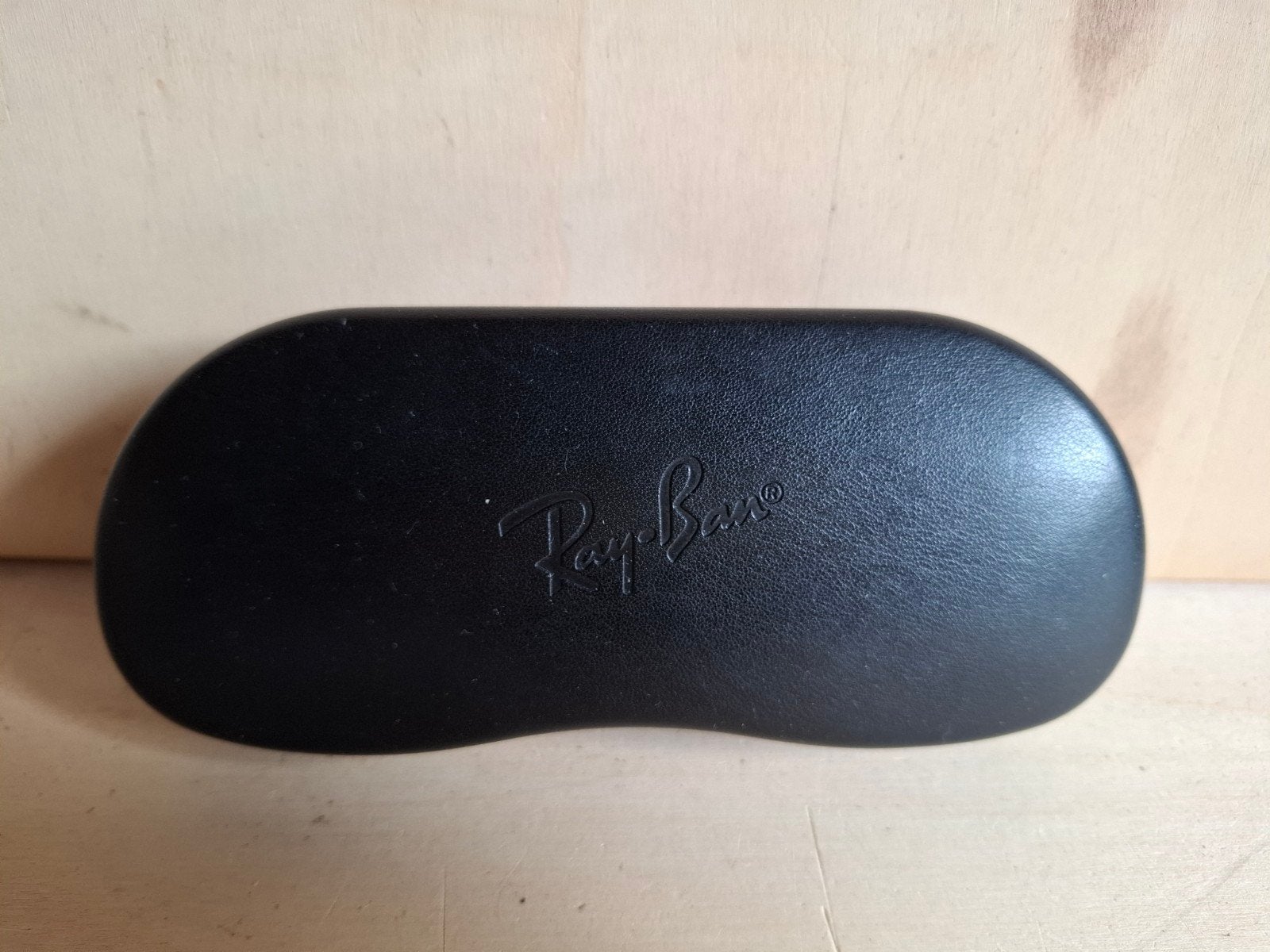 Ray-Ban Brillenkoker Hardcover, Sieraden, Tassen en Uiterlijk, Zonnebrillen en Brillen | Heren, Ophalen of Verzenden, Gebruikt