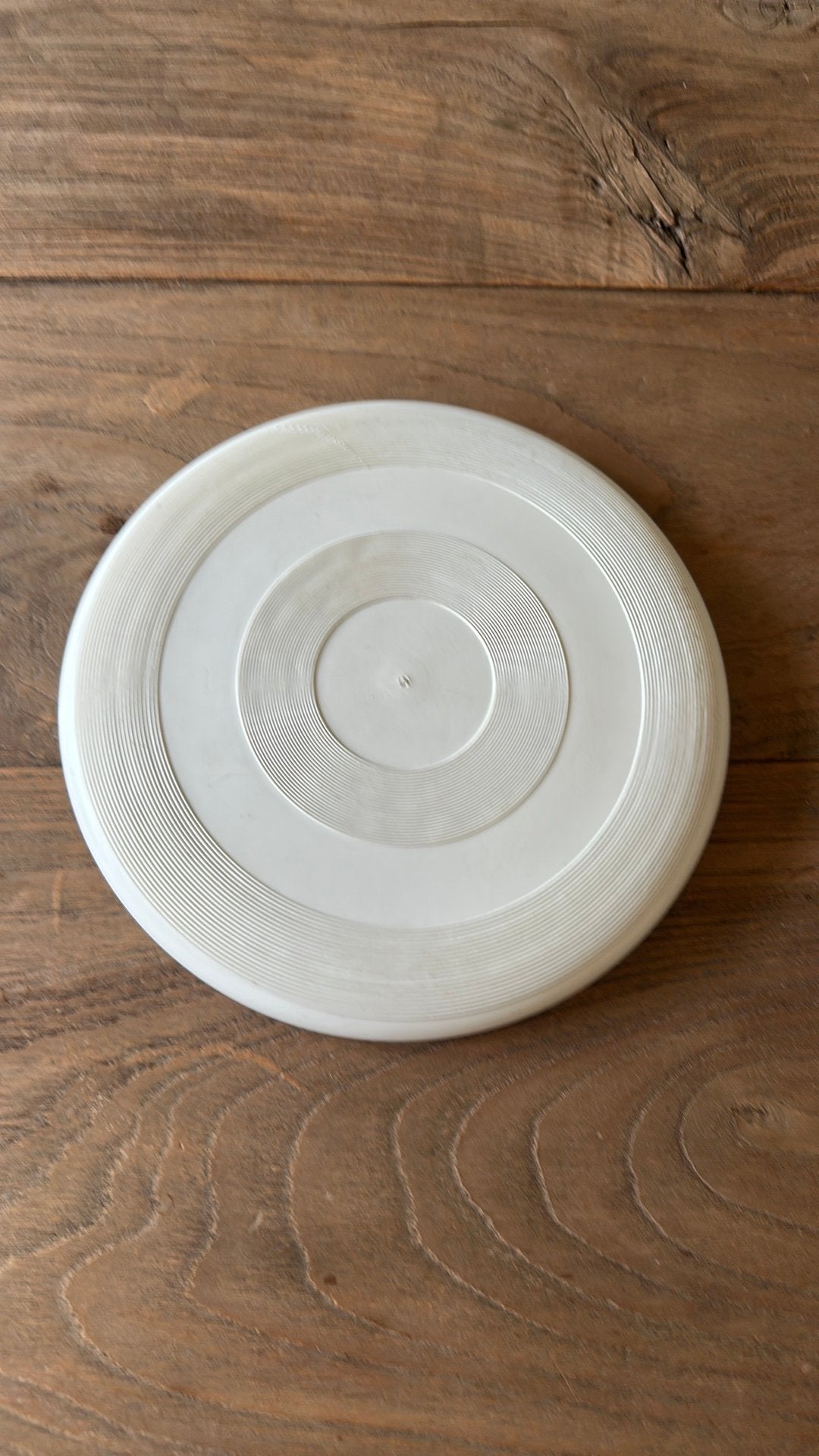 Witte frisbee, Kinderen en Baby's, Ophalen of Verzenden, Zo goed als nieuw