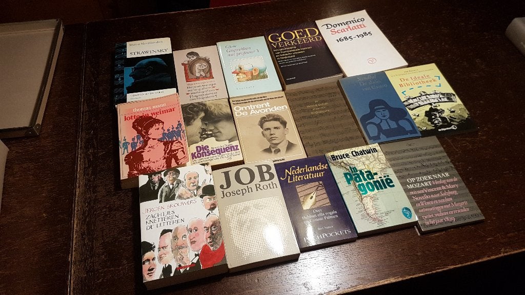 Collectie Literatuur | Bekende auteurs | Verzameling Boeken, Ophalen of Verzenden, Gelezen, Verschillende onderwerpen