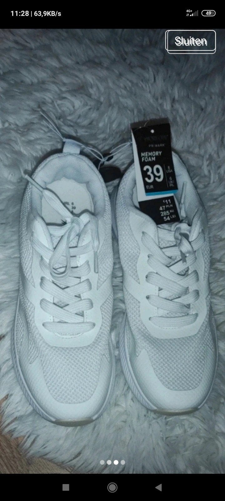 Primark Sport schoenen maat 39 nooit gedragen, Ophalen, Nieuw, Schoenen