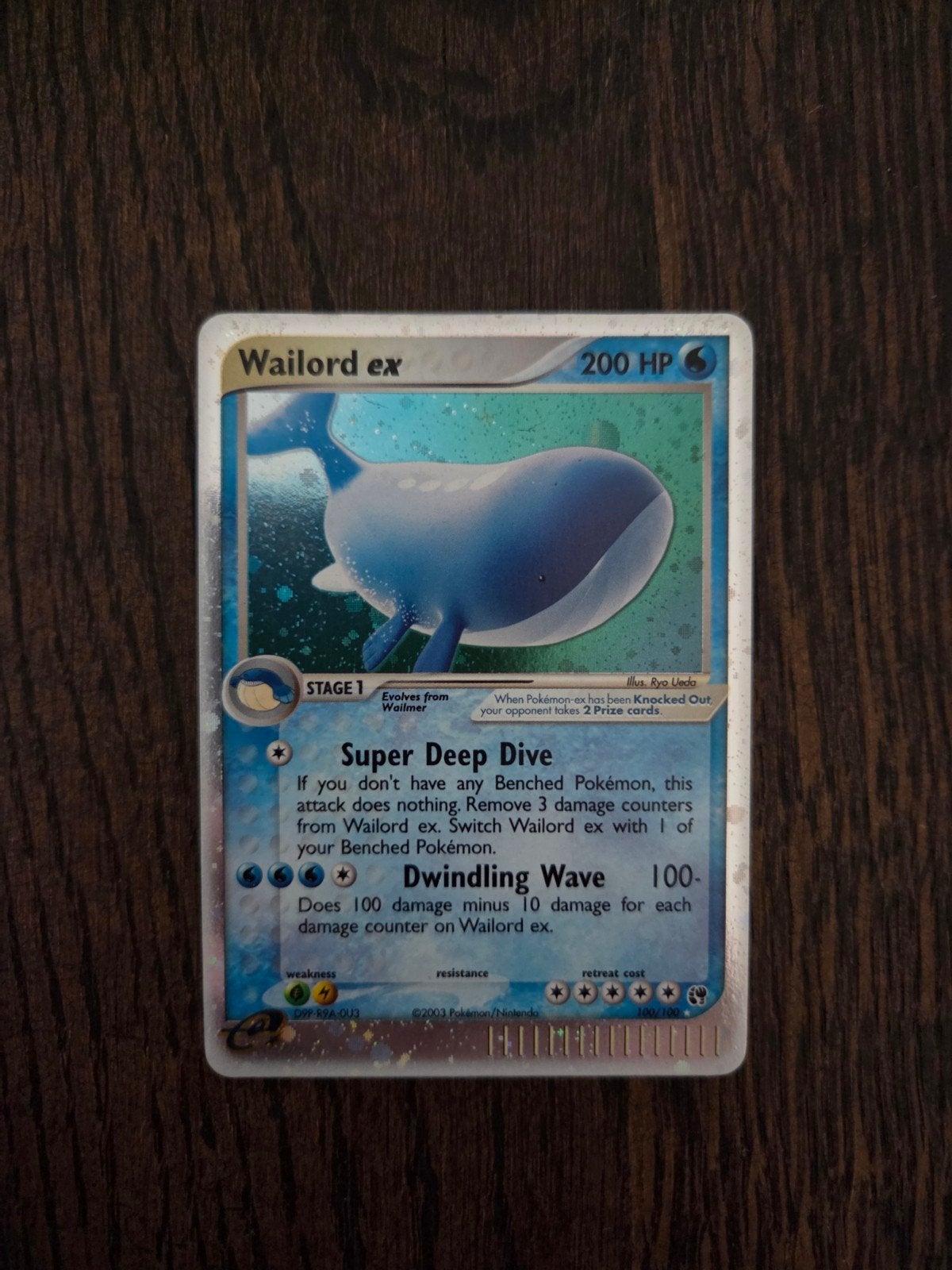 Pokémon: Ampharos, Dugtrio, Wailord ex, Ophalen, Gebruikt, Meerdere kaarten, Foil