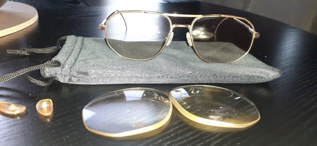 vintage bril, Gebruikt, Overige kleuren, Bril, Ophalen