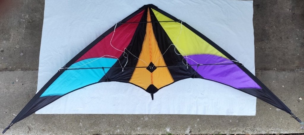 Tweelijns delta stuntkite, Ophalen of Verzenden, Nieuw, Eenlijns