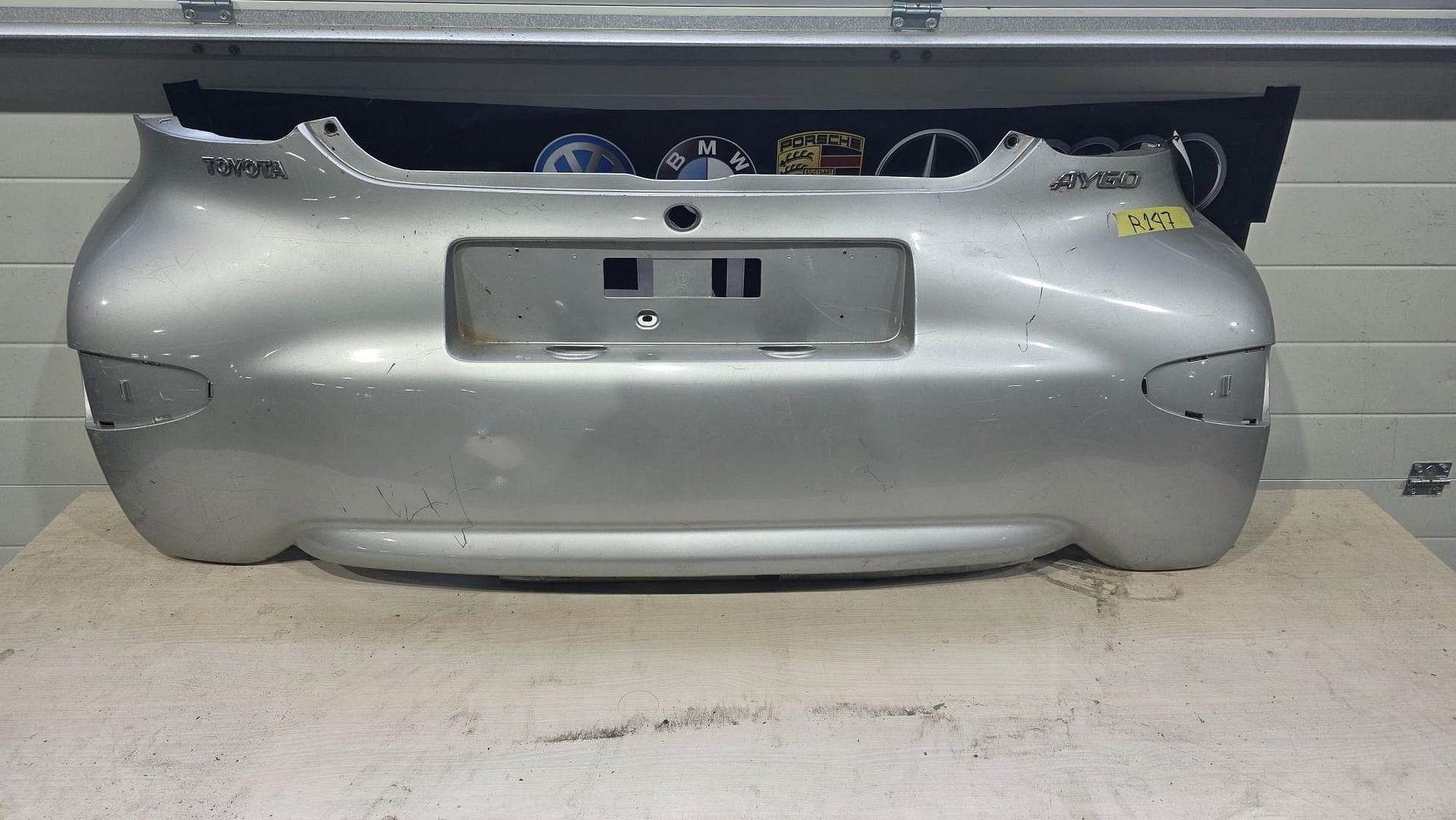 Toyota Aygo AB10 achterbumper, Auto-onderdelen, Carrosserie en Plaatwerk, Gebruikt, -, -, Ophalen of Verzenden