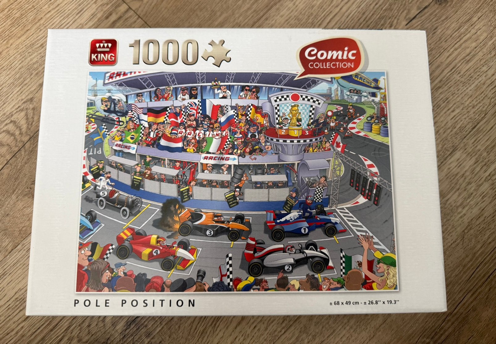 Puzzel Pole Position, Ophalen of Verzenden, 500 t/m 1500 stukjes, Zo goed als nieuw