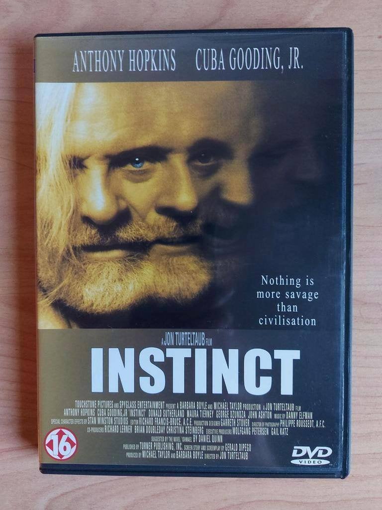 Instinct - 1999 Anthony Hopkins, Alle leeftijden, Ophalen of Verzenden, Zo goed als nieuw