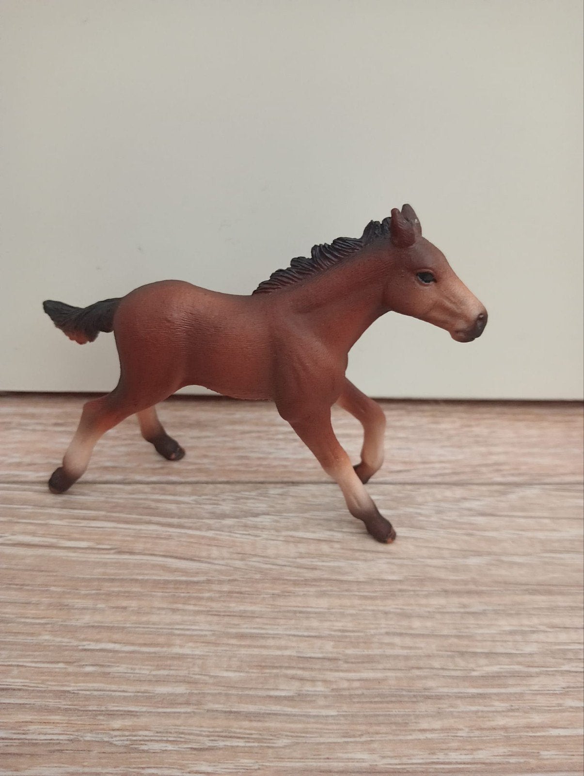 Schleich Mustang veulen, Ophalen of Verzenden, Zo goed als nieuw, Jongen of Meisje