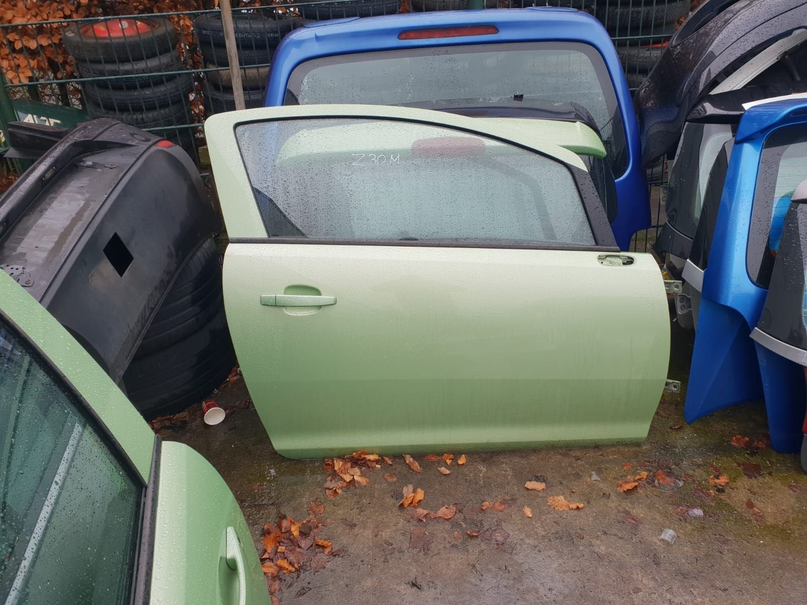 OPEL CORSA D PORTIER RECHTS KLEURCODE Z30M, Auto-onderdelen, Carrosserie en Plaatwerk, Gebruikt, -, Deur, -