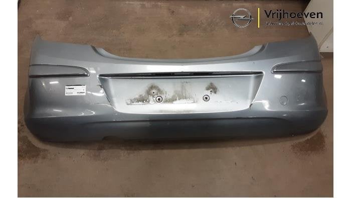 Achterbumper van een Opel Corsa (Corsa D 07-) (Z163), Auto-onderdelen, Gebruikt, -, -, Opel