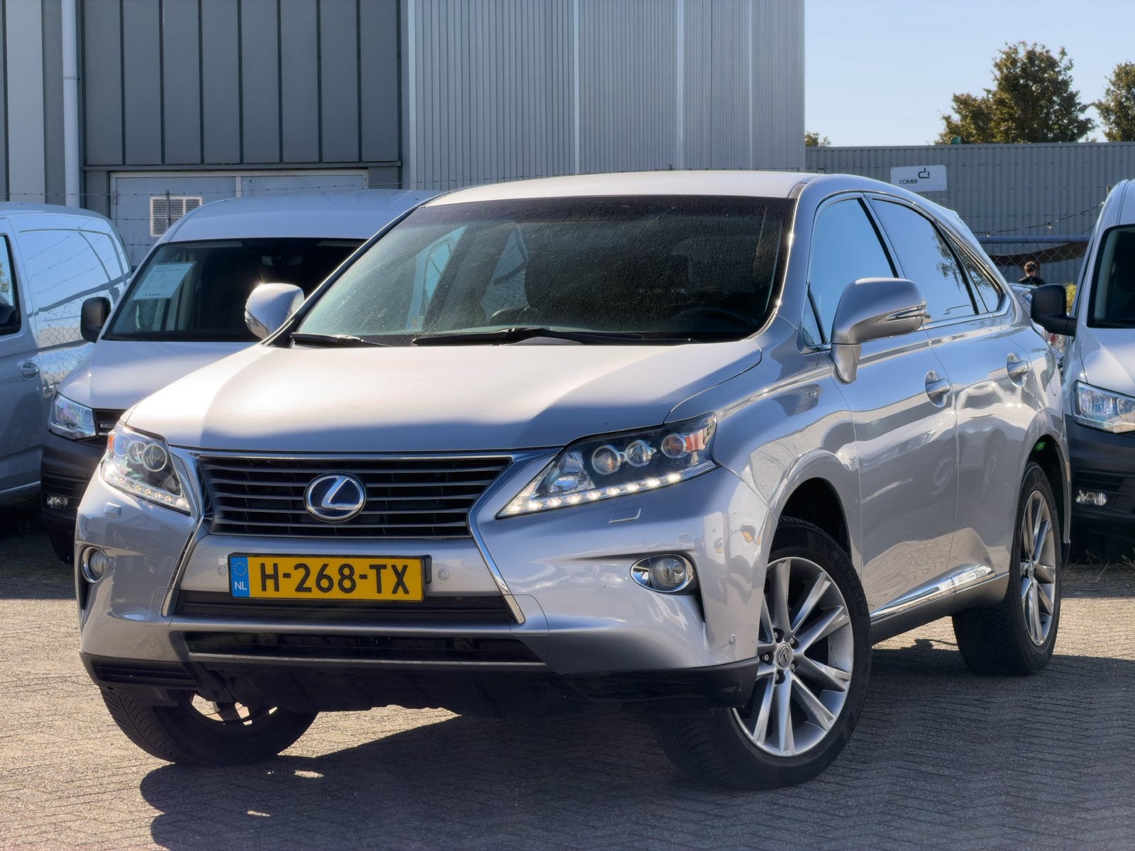 Lexus RX(-H) 450H 3.5 V6 4x4 Hybrid CVT 2012 Grijs Facelift, Auto's, Automaat, Dealer onderhouden, Zwart, 2000 kg