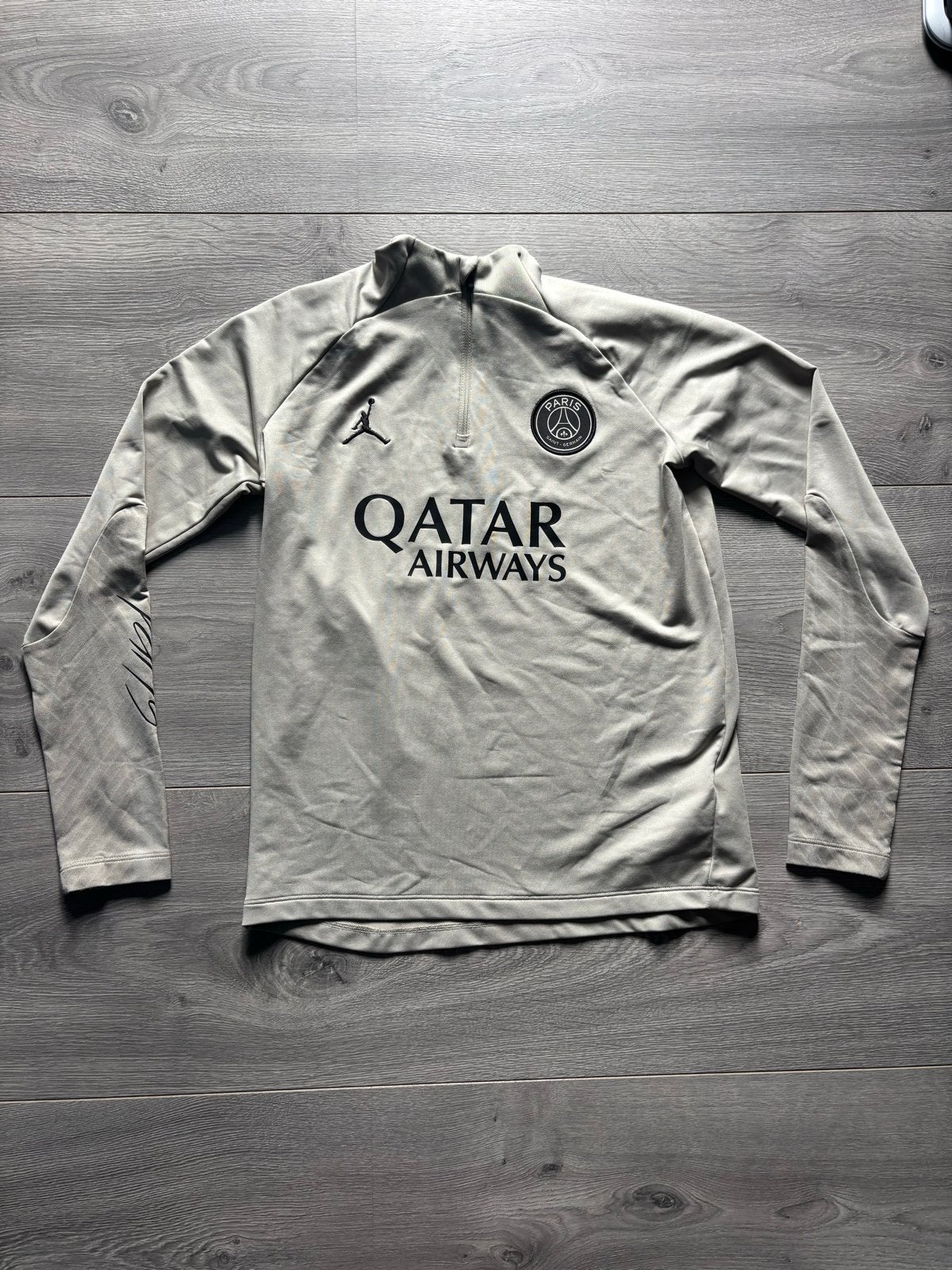 🩶Jordan x PSG Trainingsshirt - Slim Fit🩶, Maat 48/50 (M), Beige, Nieuw, Ophalen of Verzenden