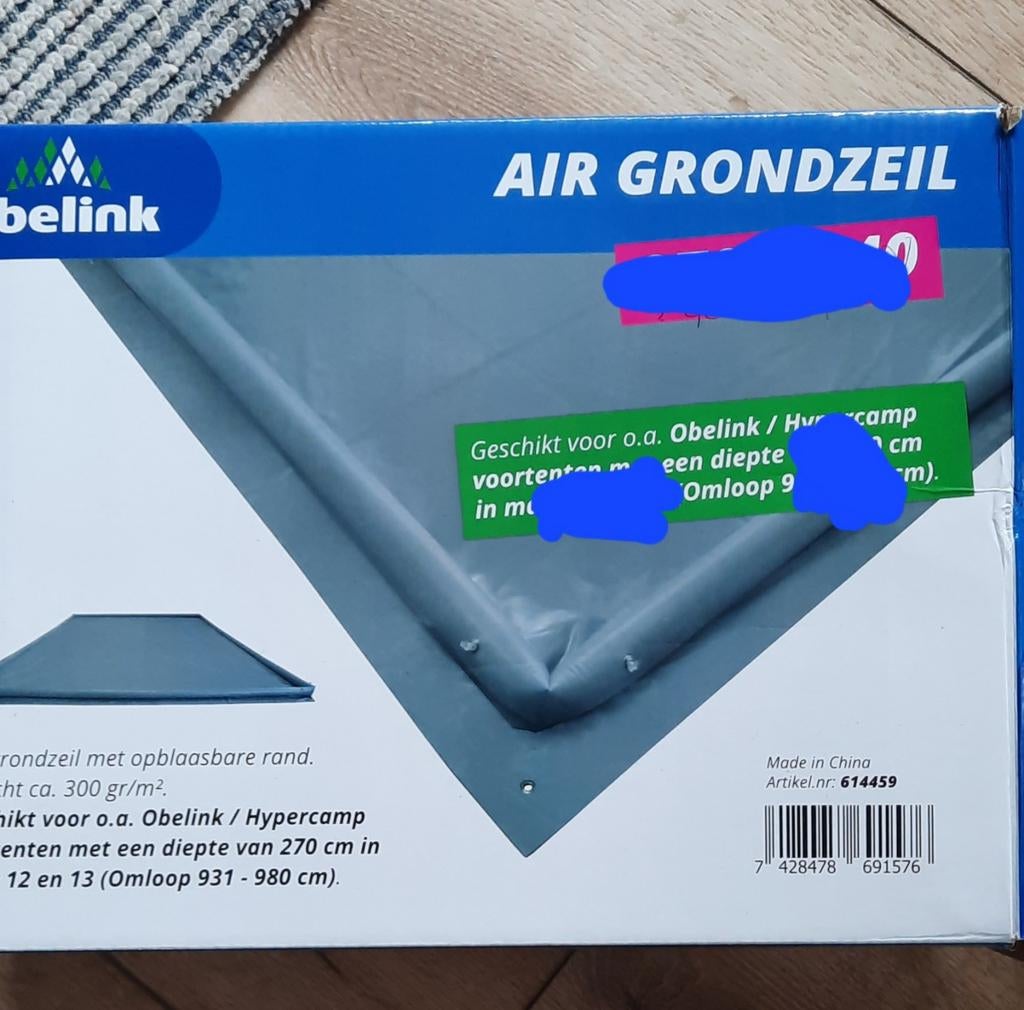 Air grondzeil, Ophalen of Verzenden, Nieuw