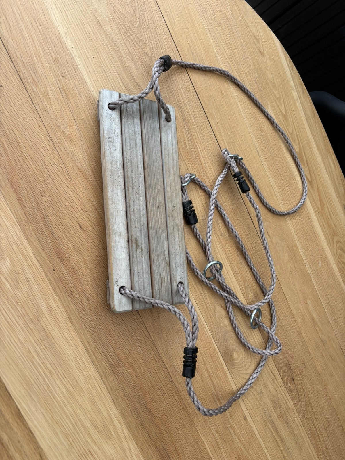 Houten schommel izgs, Ophalen of Verzenden, Zo goed als nieuw, Schommel
