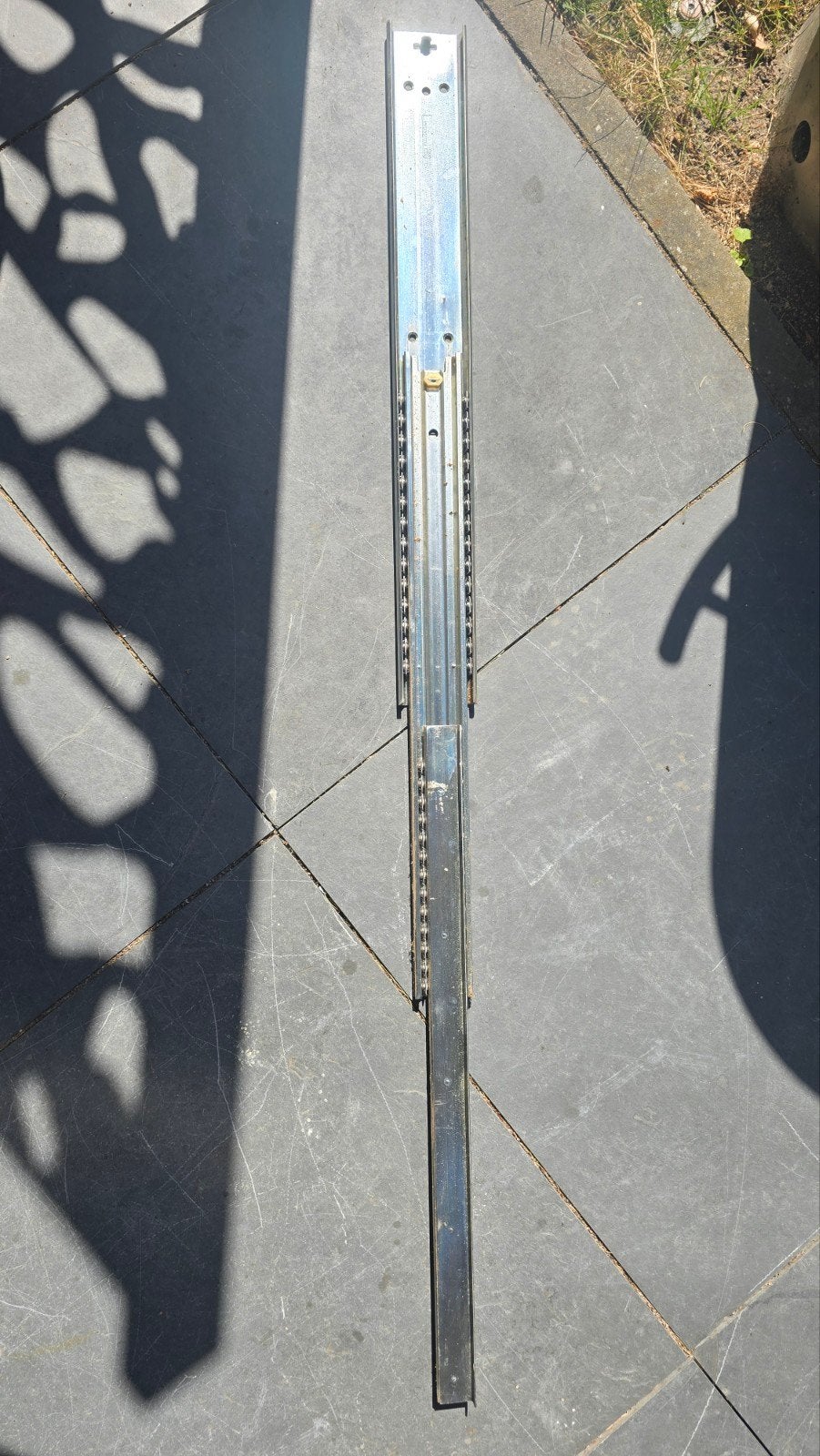 Ladegeleiders 3-voudig 60-120cm, Ophalen, Gebruikt