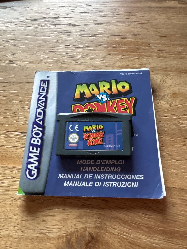 Mario VS Donkey Kong - Gameboy advance, Gebruikt, 1 speler, Vanaf 3 jaar, Ophalen