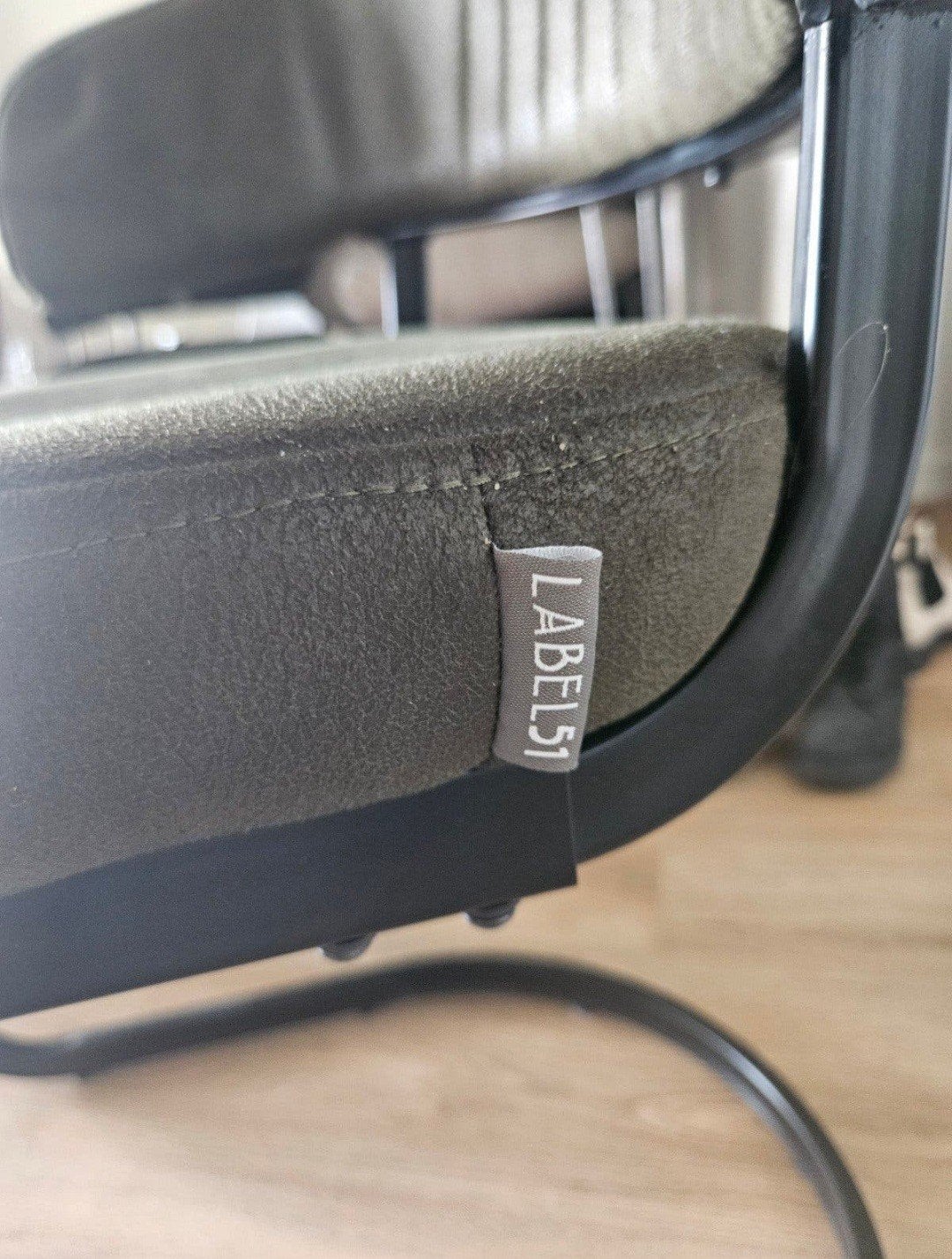 LABEL51 eetkamerstoelen met armleuning - Zo goed als nieuw, Ophalen, Overige kleuren, Modern, Industrieel, Zo goed als nieuw