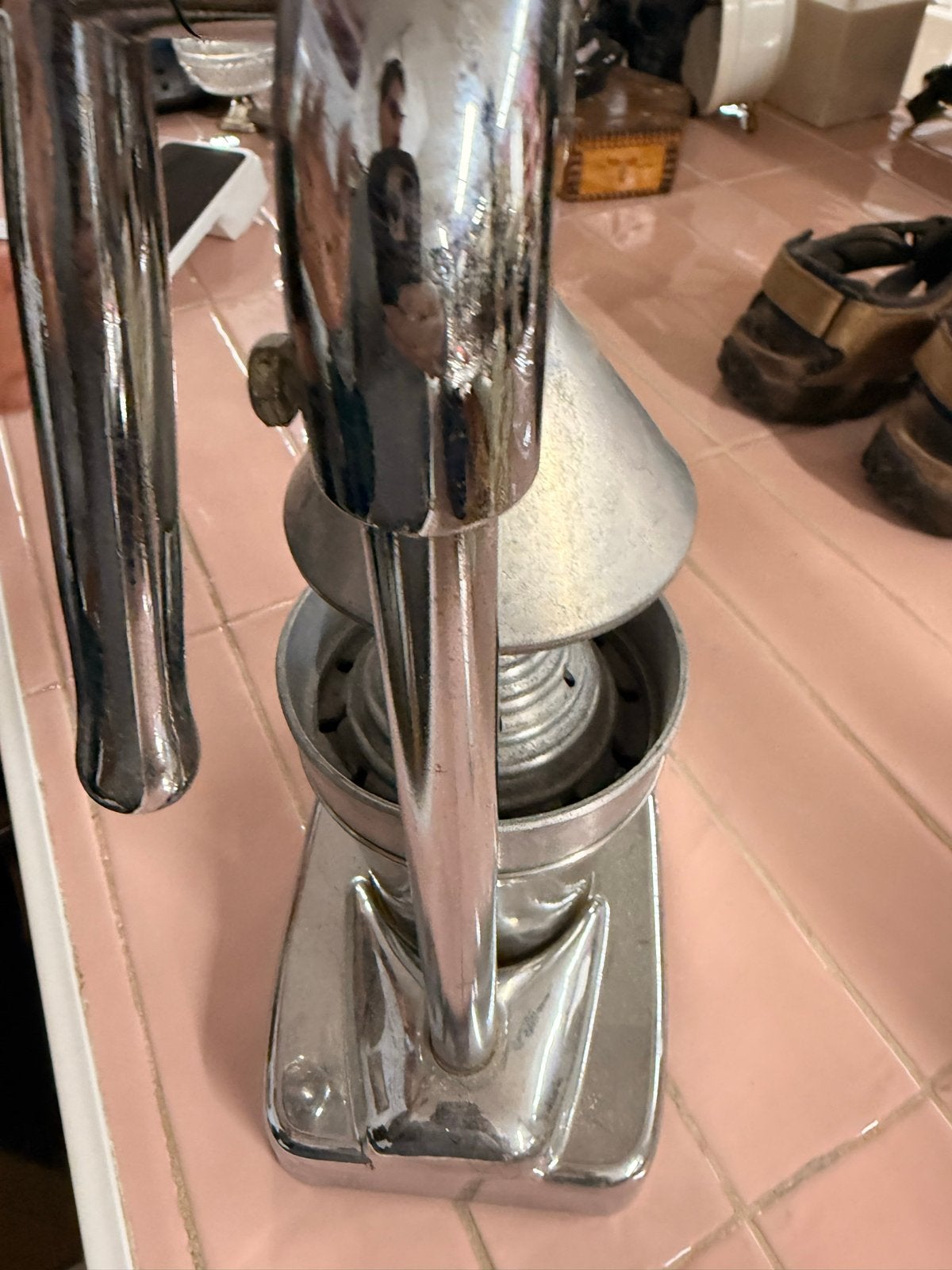 Vintage Handmatige Citruspers - Zware Kwaliteit, Ophalen