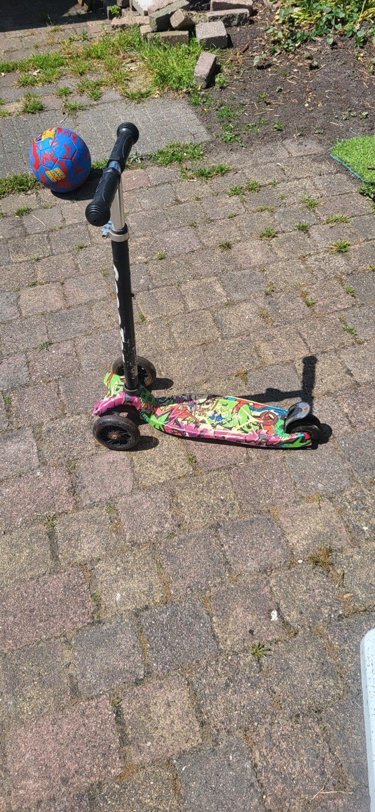 Kinderstep met 3 wielen - Gebruikt, Fietsen en Brommers, Ophalen, Gebruikt, Gewone step, Onbekend