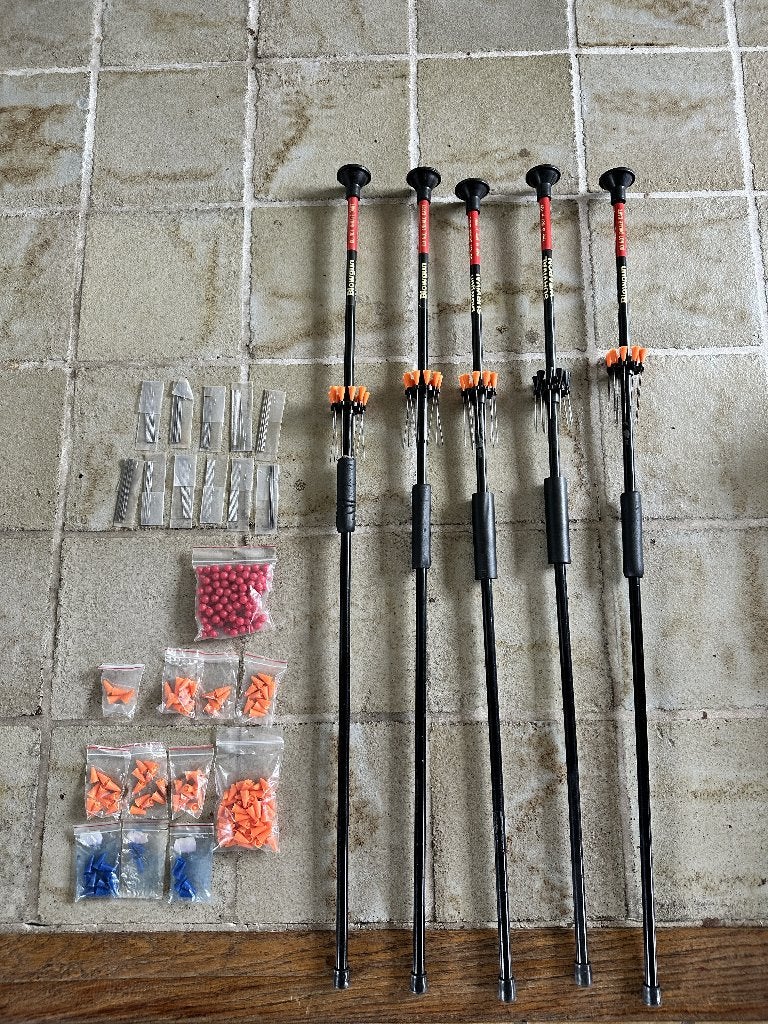 Blaaspijp, 5 stuks, met accessoires €30 per stuk, Ophalen of Verzenden, Nieuw