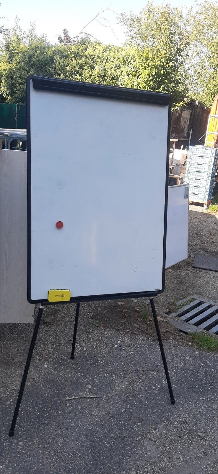 Niceday lichtgewicht Flipover / Whiteboard, Ophalen, Gebruikt, Magneetbord