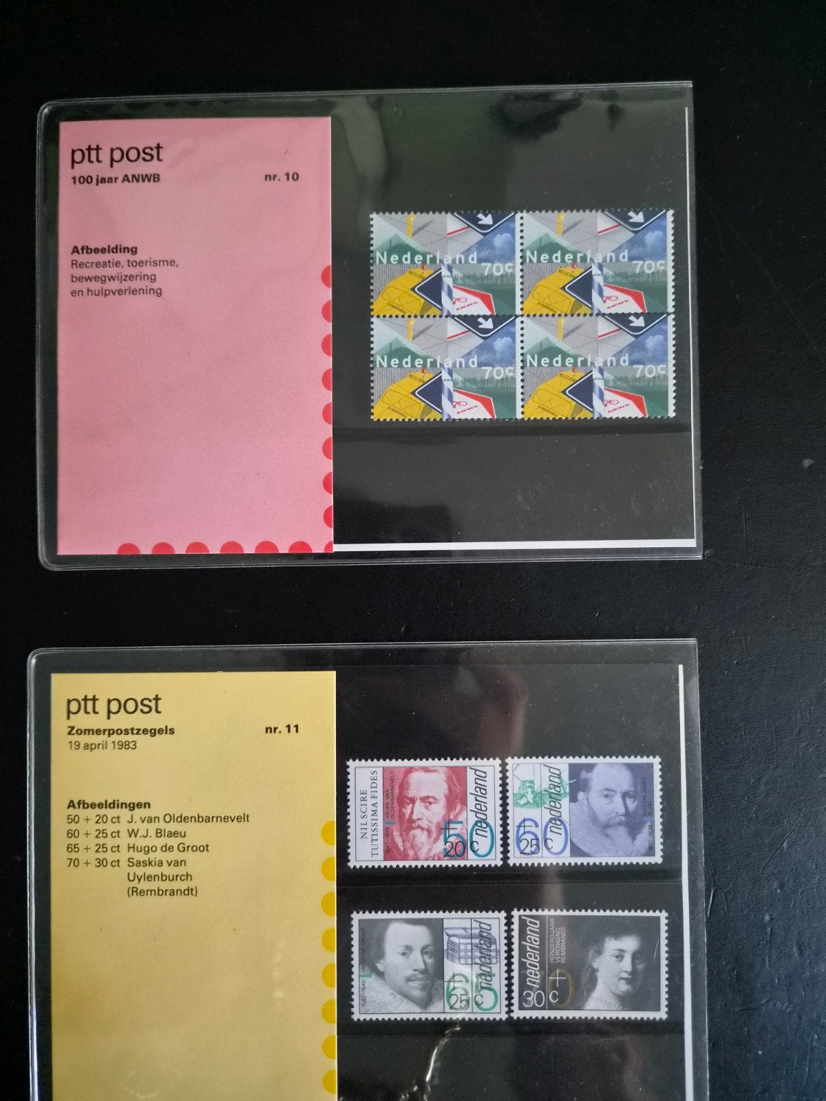 PTT Postzegelmapjes - nr. 10 en 11, Postzegels en Munten, Postzegels | Nederland, Ophalen of Verzenden