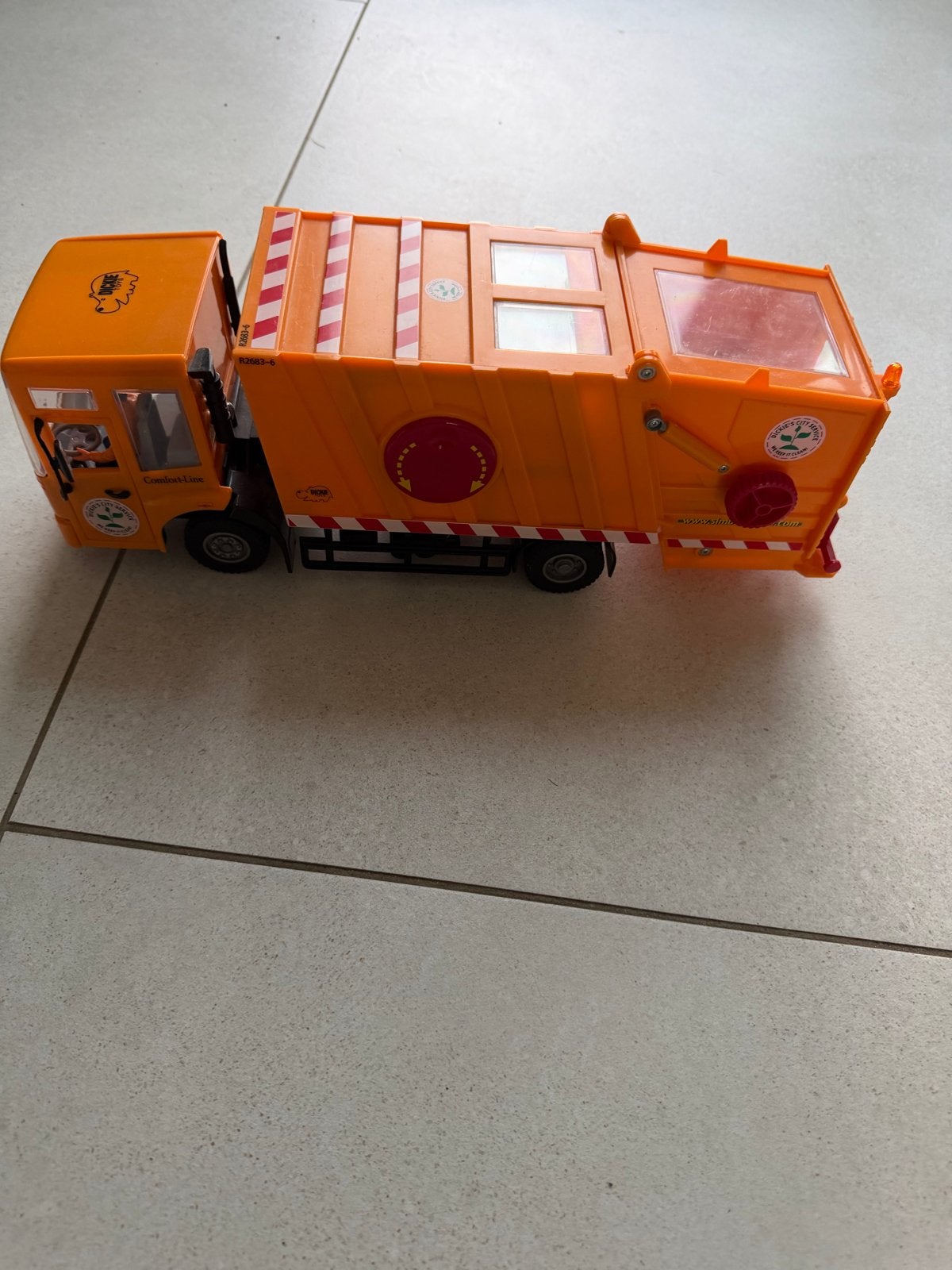 Dickie Toys Mercedes-Benz Econic Vuilniswagen, Ophalen of Verzenden, Gebruikt