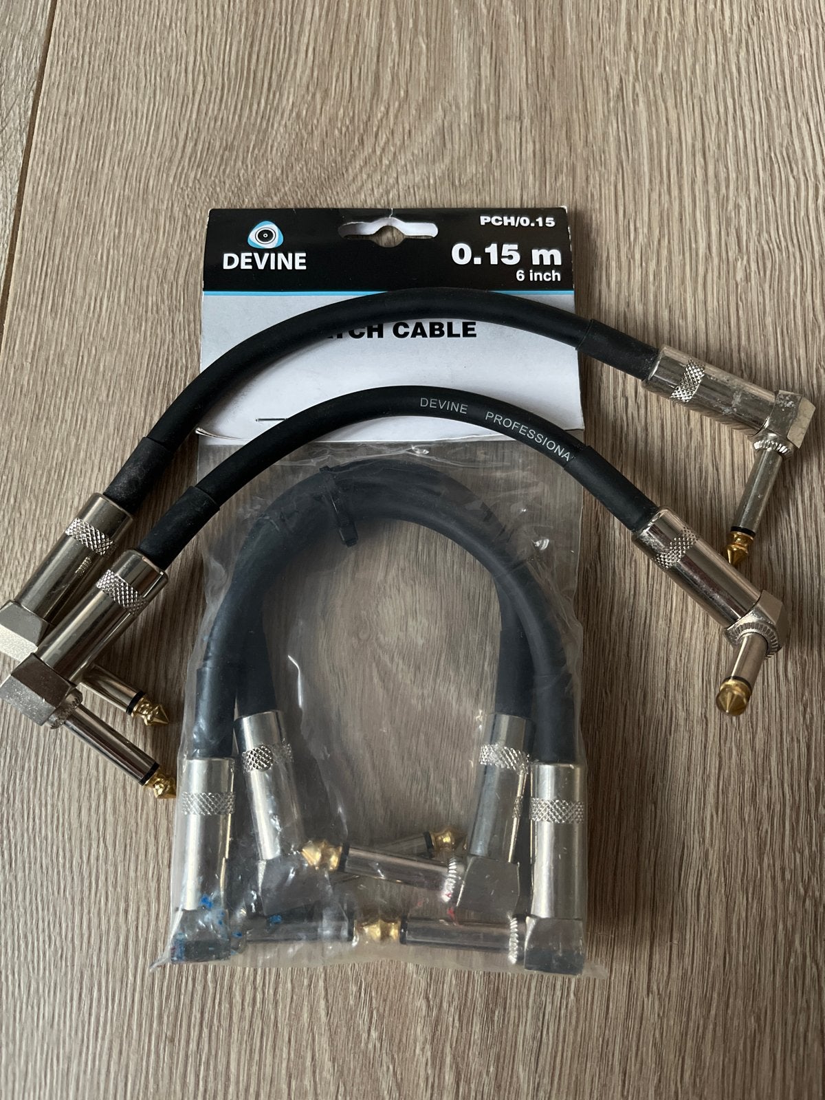 Devine PCH/0.15 Patchkabels (4 stuks), Ophalen of Verzenden, Nieuw