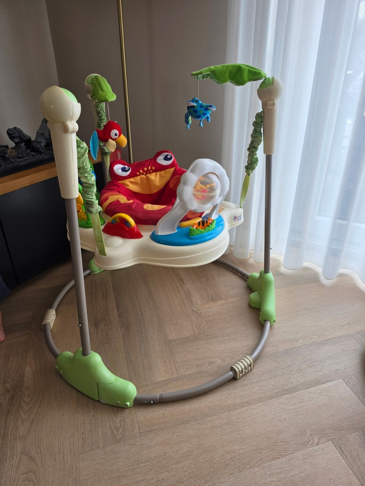 Fisher-Price Rainforest Jumperoo - Baby Jumper, Ophalen, Zo goed als nieuw, Overige typen, Met licht