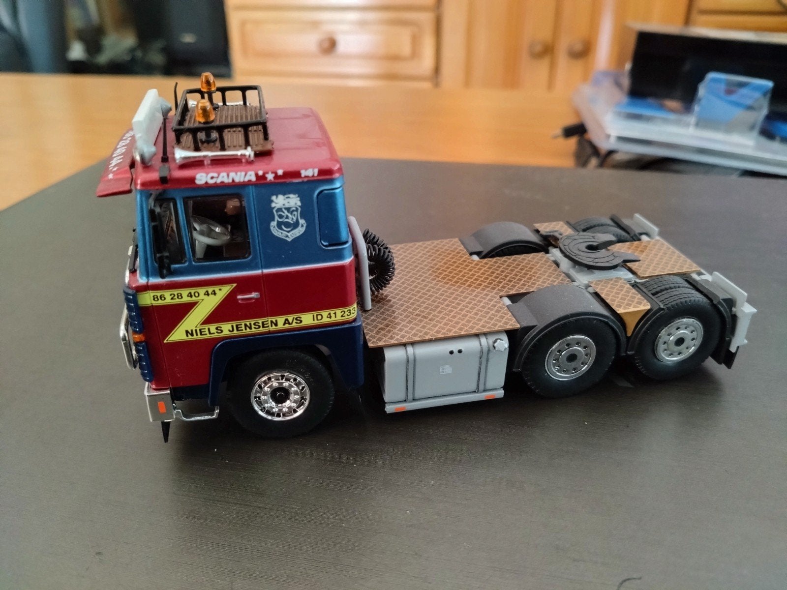 te koop Scania 141 Niels jensen, Ophalen, Nieuw, Bus of Vrachtwagen, Tekno