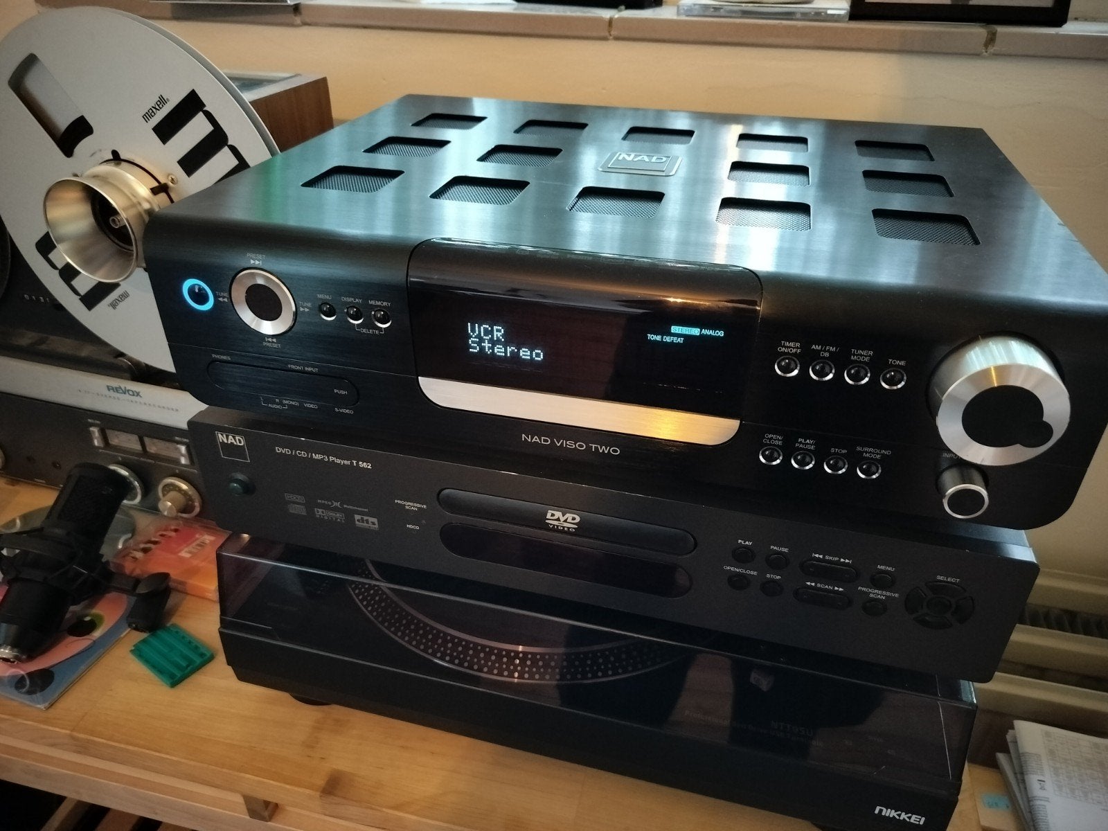 NAD VISO TWO - Hoogwaardige Receiver/DVD-speler, Ophalen of Verzenden, Speakers, Overige merken