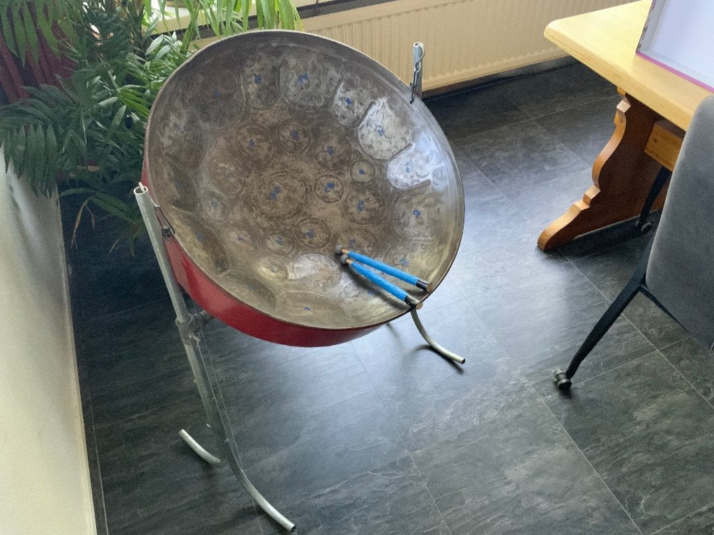 Steeldrum, Muziek en Instrumenten, Ophalen, Gebruikt, Melodische percussie