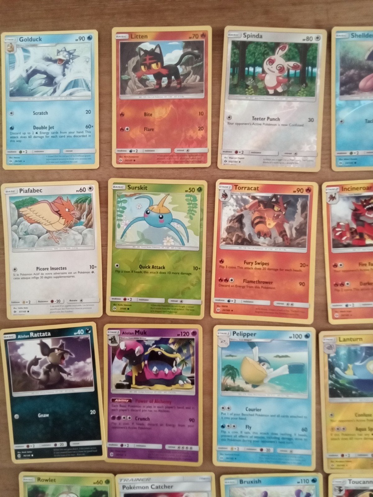 Sun en moon pokemon kaarten te koop, Ophalen of Verzenden, Zo goed als nieuw, Meerdere kaarten