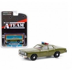1977 Plymouth Fury van Greenlight 1/64 The A-Team Hollywood, Ophalen of Verzenden, Nieuw, Auto