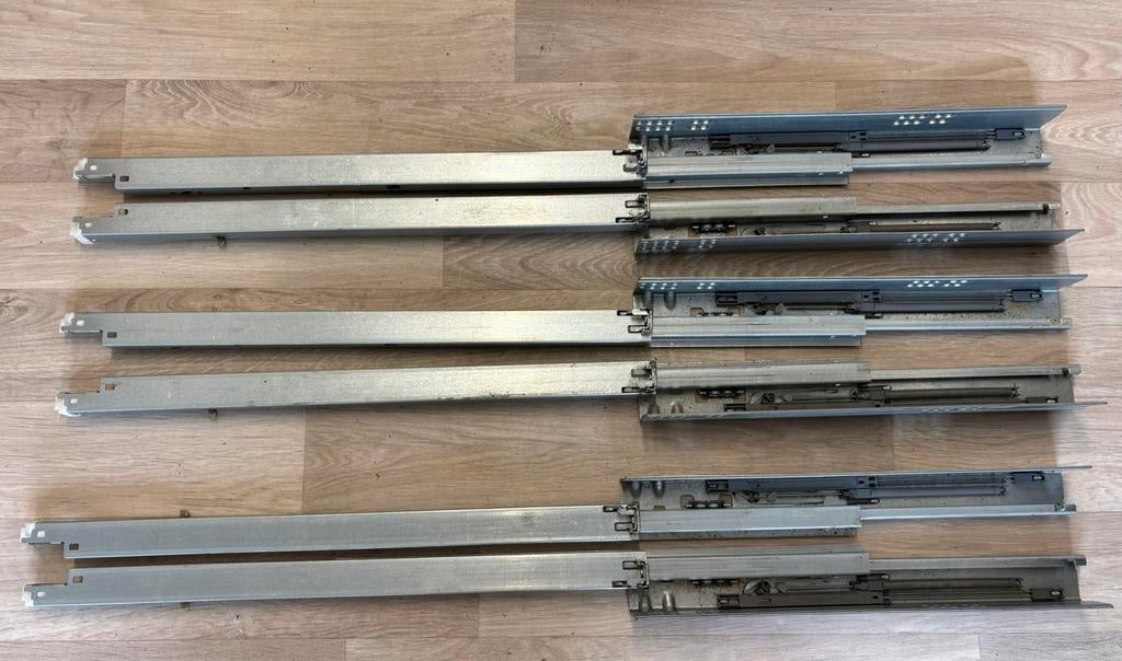 Blum Tandem Plus Blumotion - softclose ladegeleiders, Ophalen, Gebruikt, 250 mm of meer, Overige typen