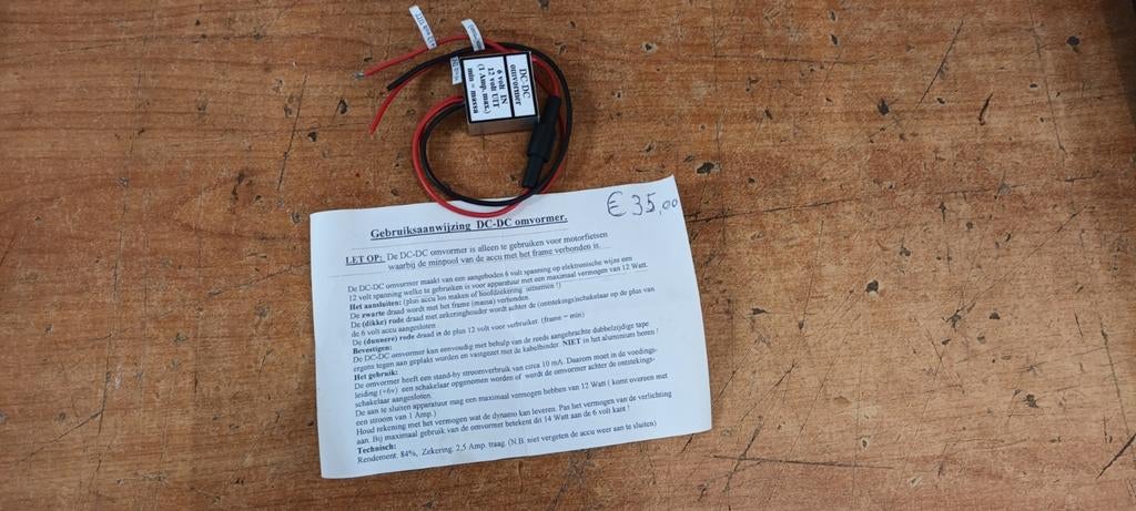 Omvormer 6v-12v, #######, Tribsaparts, Nieuw, Ophalen of Verzenden