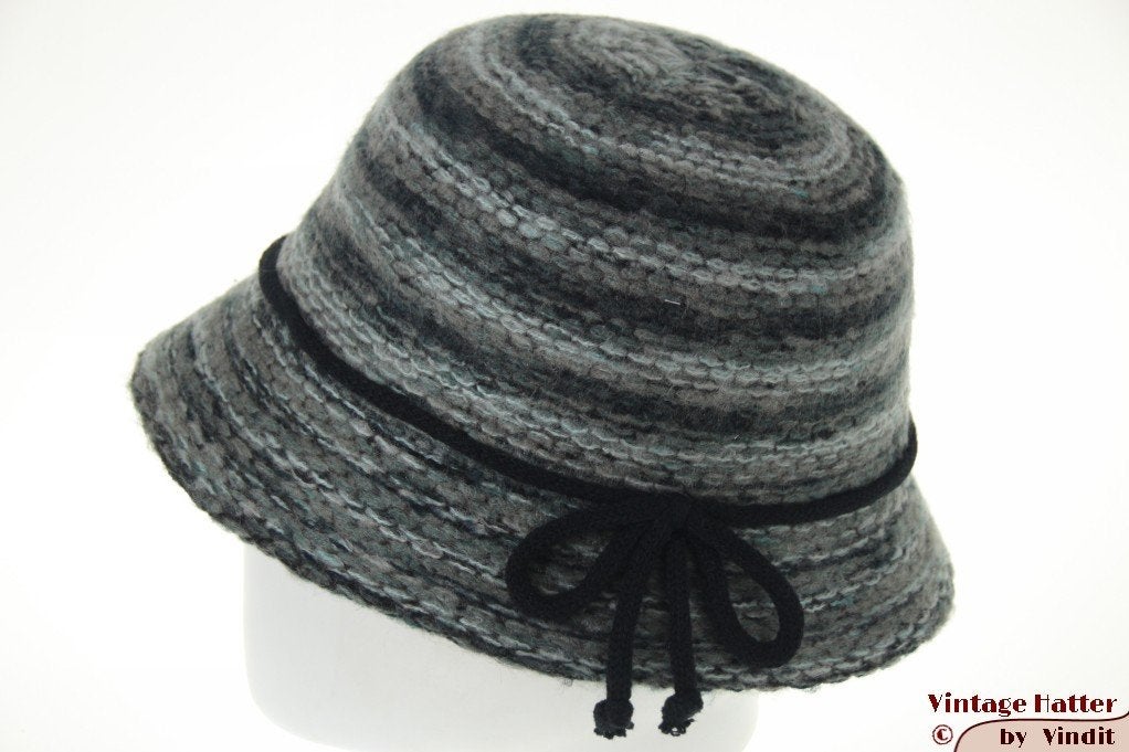 cloche Dames winter dophoed Hawkins grijs groen 54-58 nieuw, Hoed, Hawkins, Nieuw, One size fits all