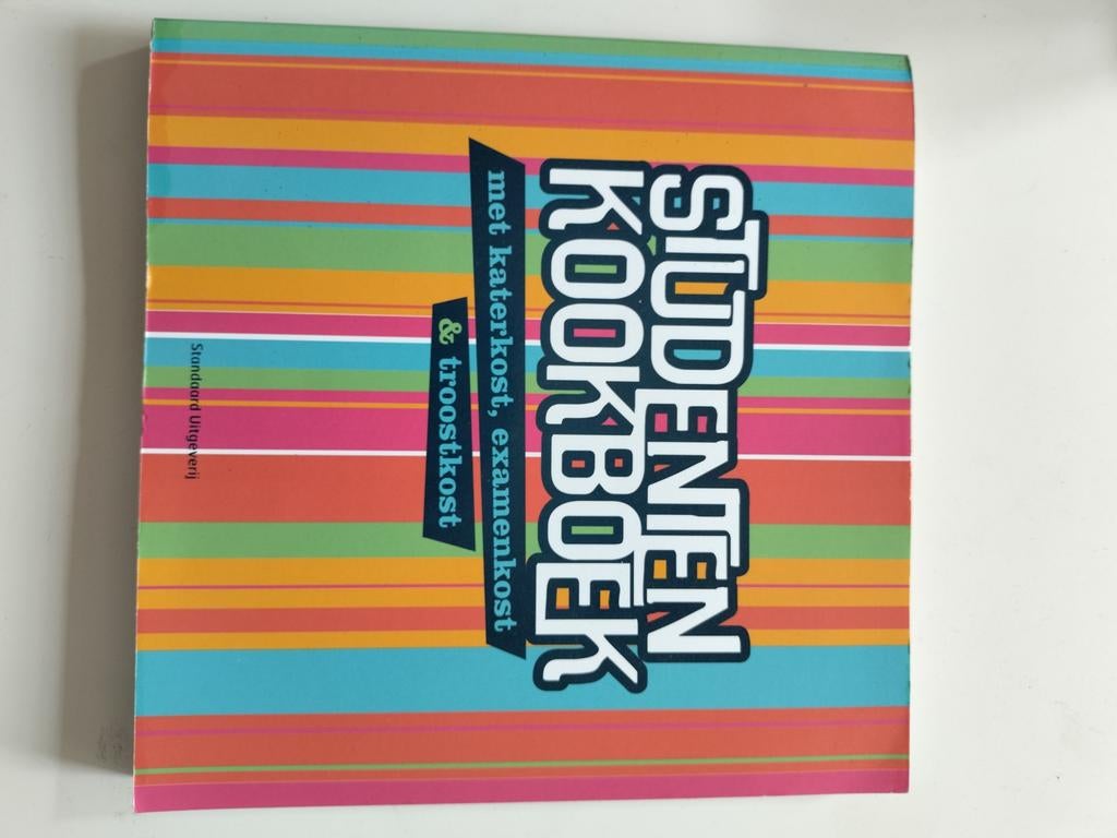 Studenten Kookboek - Nieuwstaat, Boeken, Kookboeken, Ophalen of Verzenden, Nieuw